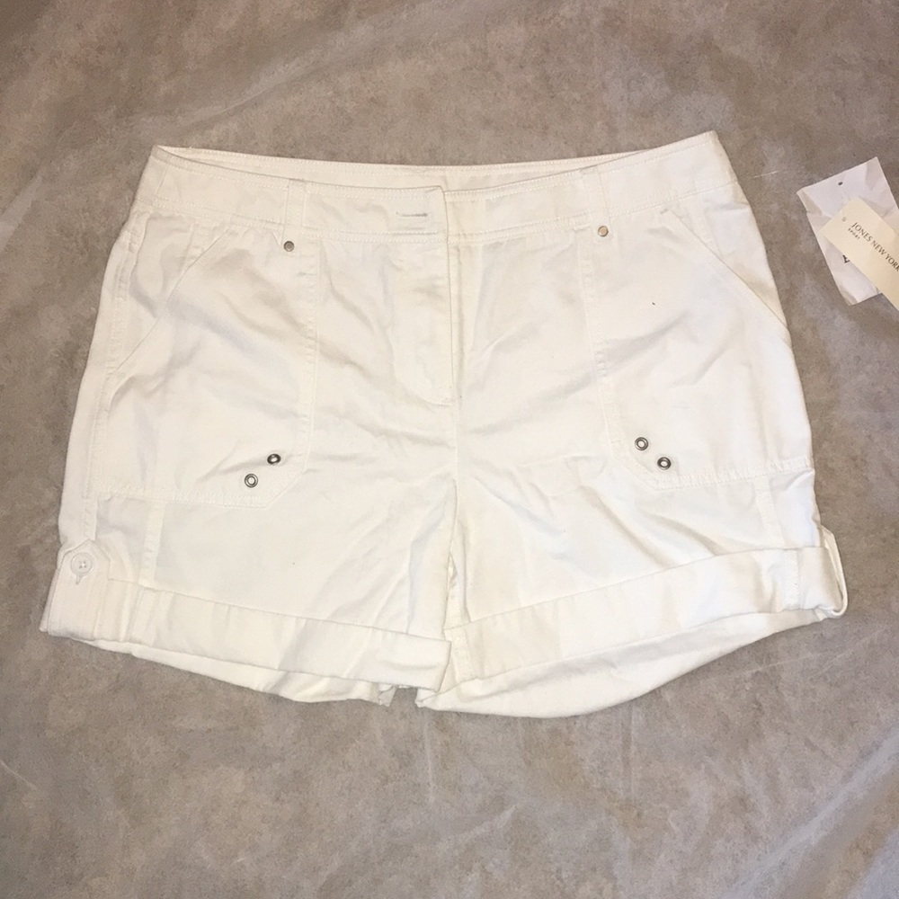 Jones New York White Shorts
